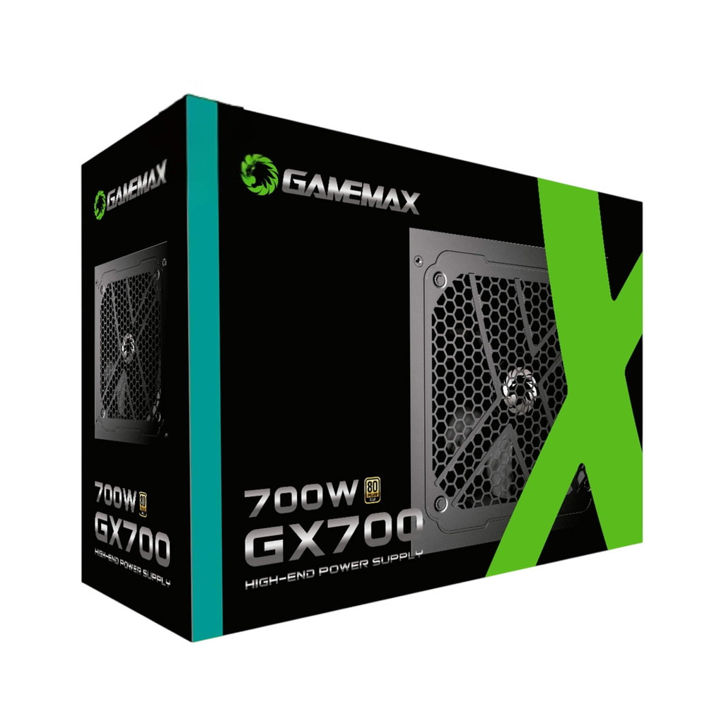 Fonte de Alimentação GX700 80 Plus Gold 700W Black Gamemax - 001000081 em Oferta na Shopee