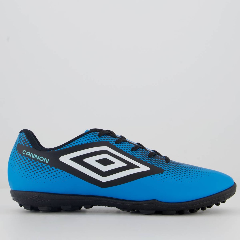 Chuteira Umbro Cannon Society Azul em Oferta na Shopee