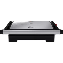 Mini Grill Elétrico Oster Inox 2 Em 1 Ogrl230 127V