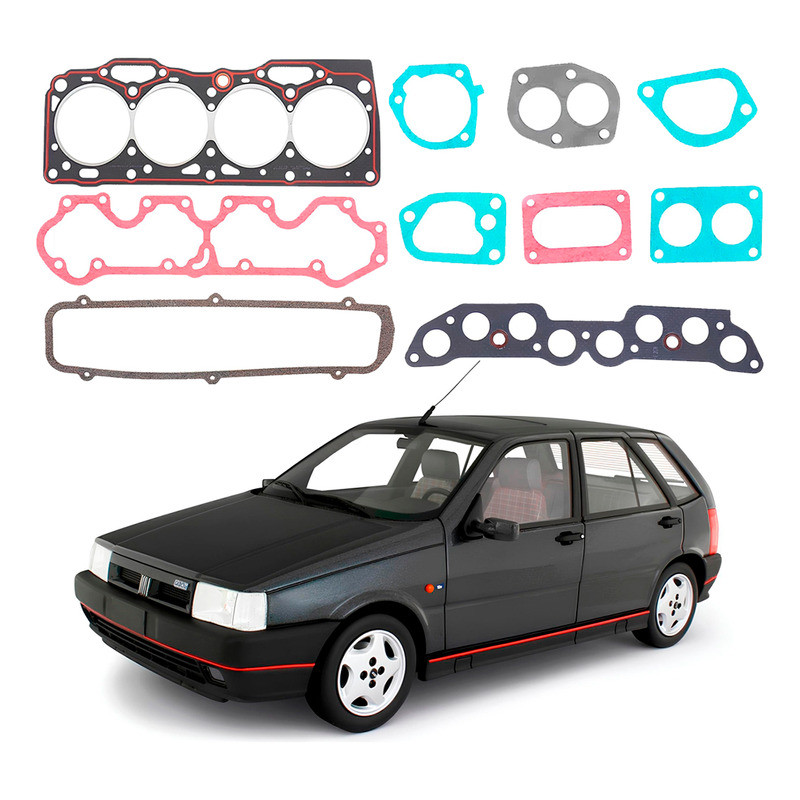 Jogo Junta Cabeçote Fiat Tipo 1.6 Argentino 1993 A 1995 - Spare Parts and Accessories for Vehicles