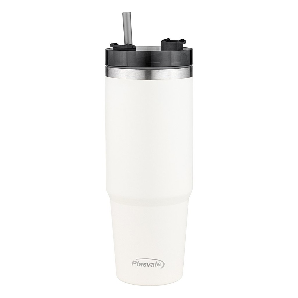 Copo Térmico com Canudo Garrafa com Tampa e Canudo 900ml