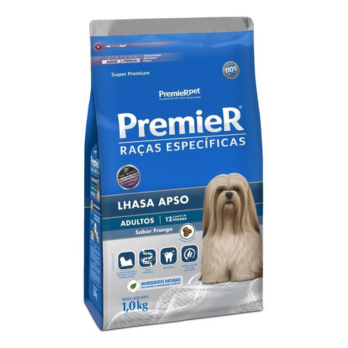 Ração Premier Racas Especificas Lhasa Apso Adultos 1kg