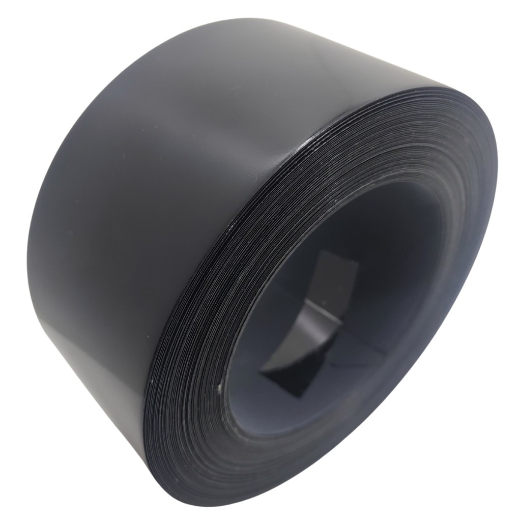 Fita de Borda Para Mdf Preto Lacca Brilhante 15mm X 20mts Acabamento Moveis Mdf