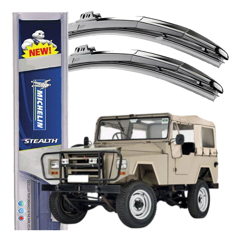 Par Palheta Limpador Parabrisa Michelin Jpx Picape St 94 02