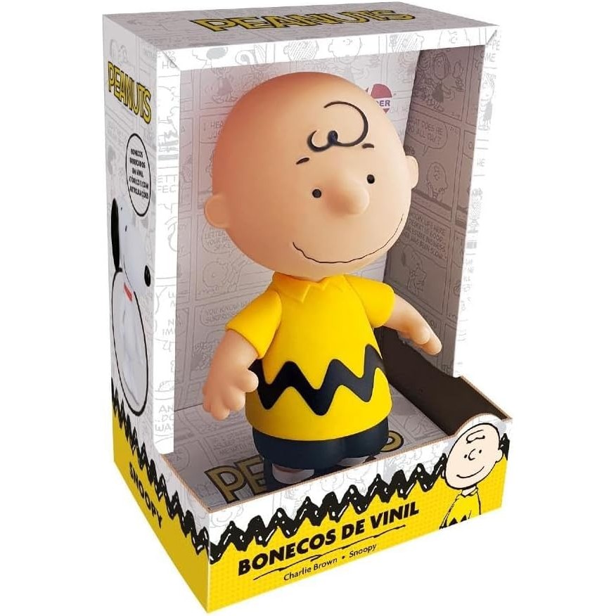 BONECO DE VINIL SNOOPY - CHARLIE BROWN