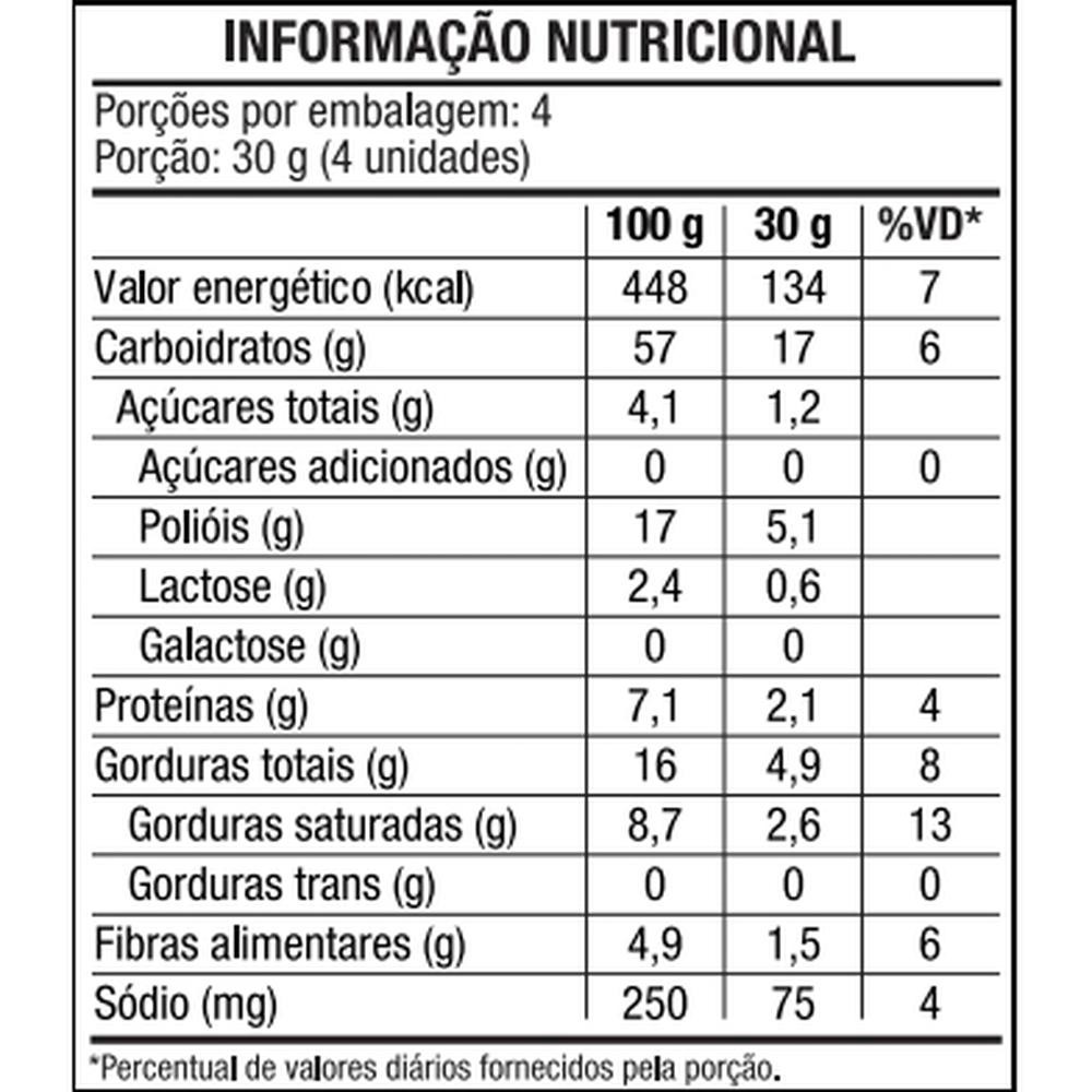 Detalhes do Kit Cookies Banana Coberto Zero Açúcar Vitao 120G - 6 Unidades