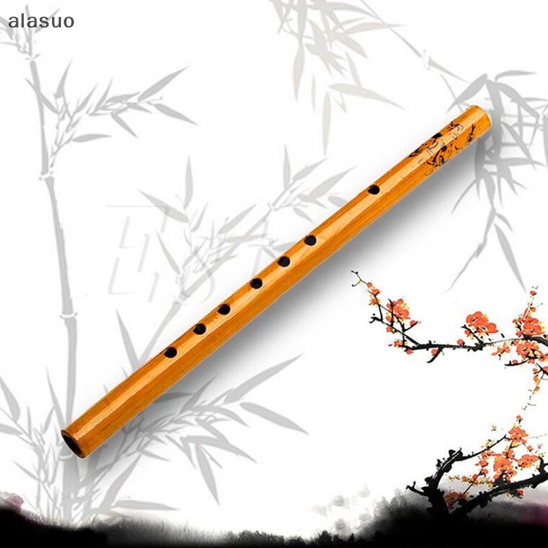 [ala] Tradicional 6 Buracos Flauta De Bambu Clarinete Estudante Instrumento Musical Madeira AU [BR] em Oferta na Shopee