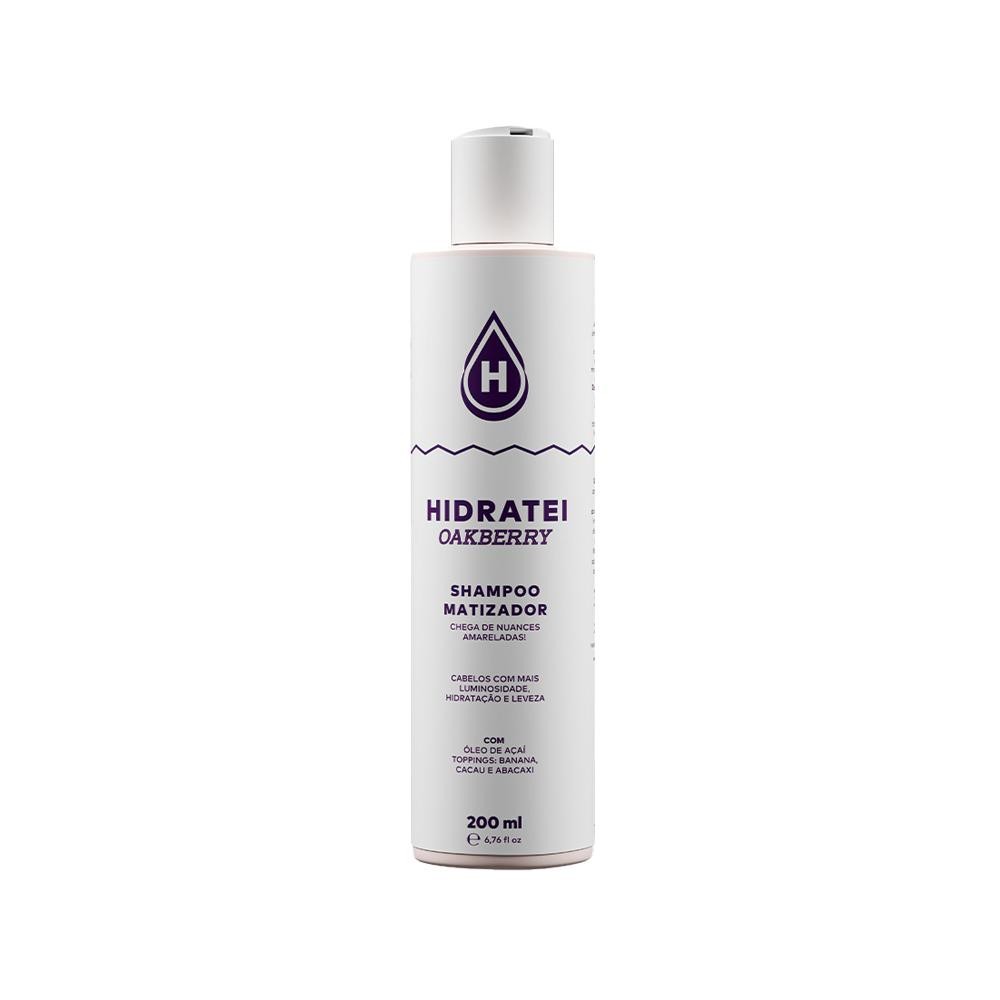 Hidratei Oakberry Shampoo Matizador 200ml em Oferta na Shopee