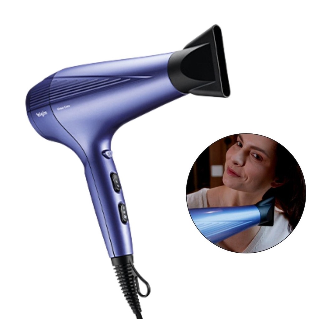 Secador de Cabelo Elgin Glossy Color 2000W Tourmaline Íon 2 Velocidades 3 Temperaturas em Oferta na Shopee