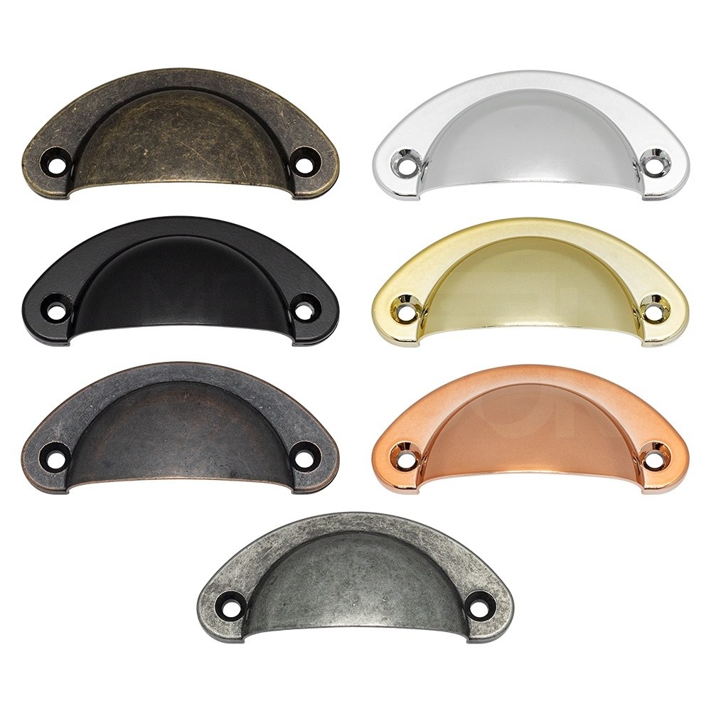 12 Pcs Puxador Concha Para Gaveteiro E Mesa De Cabeceira 64mm