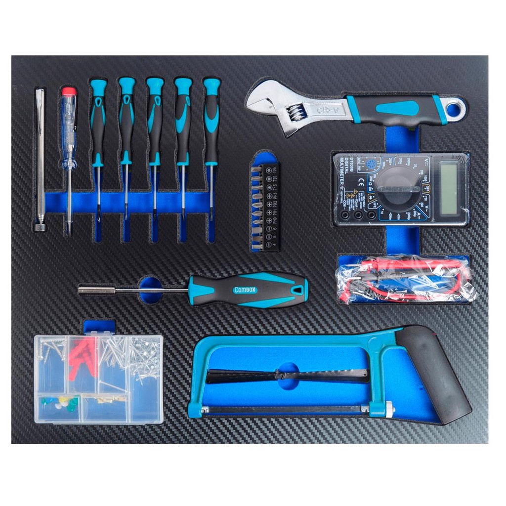 Kit de Ferramentas Manuais com 299 Peças G19565AC GAMMA em Oferta na Shopee
