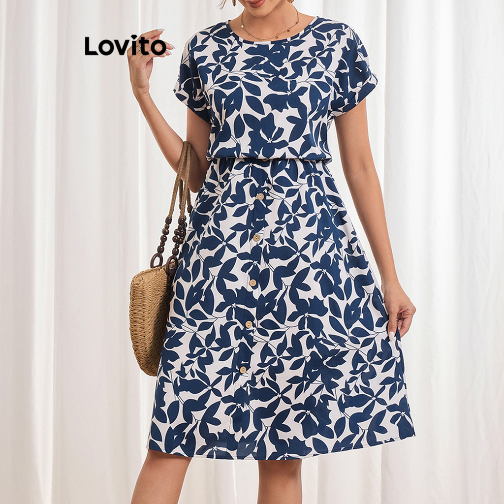 Lovito Conjuntos casuais de saia jacquard simples para mulheres LBL20638 - Women Clothes