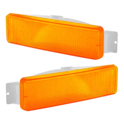 Par Lanterna Dianteira Ford Cargo 1317 Pisca Seta Luz de Posição Ambar Caminhão 1987 A 2016