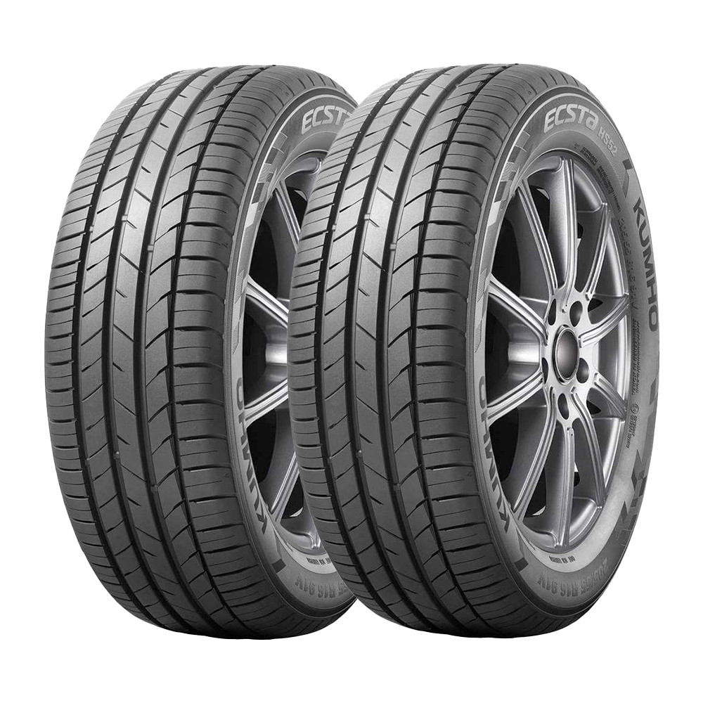 Jogo 2 Pneus Kumho Aro 16 Ecsta HS52 195/55R16 87W em Oferta na Shopee