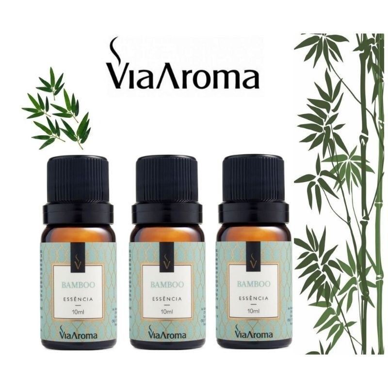 03 Essencias 10ml Via Aroma Para Aromatizador e Difusor de Ambiente Elétrico a Escolher