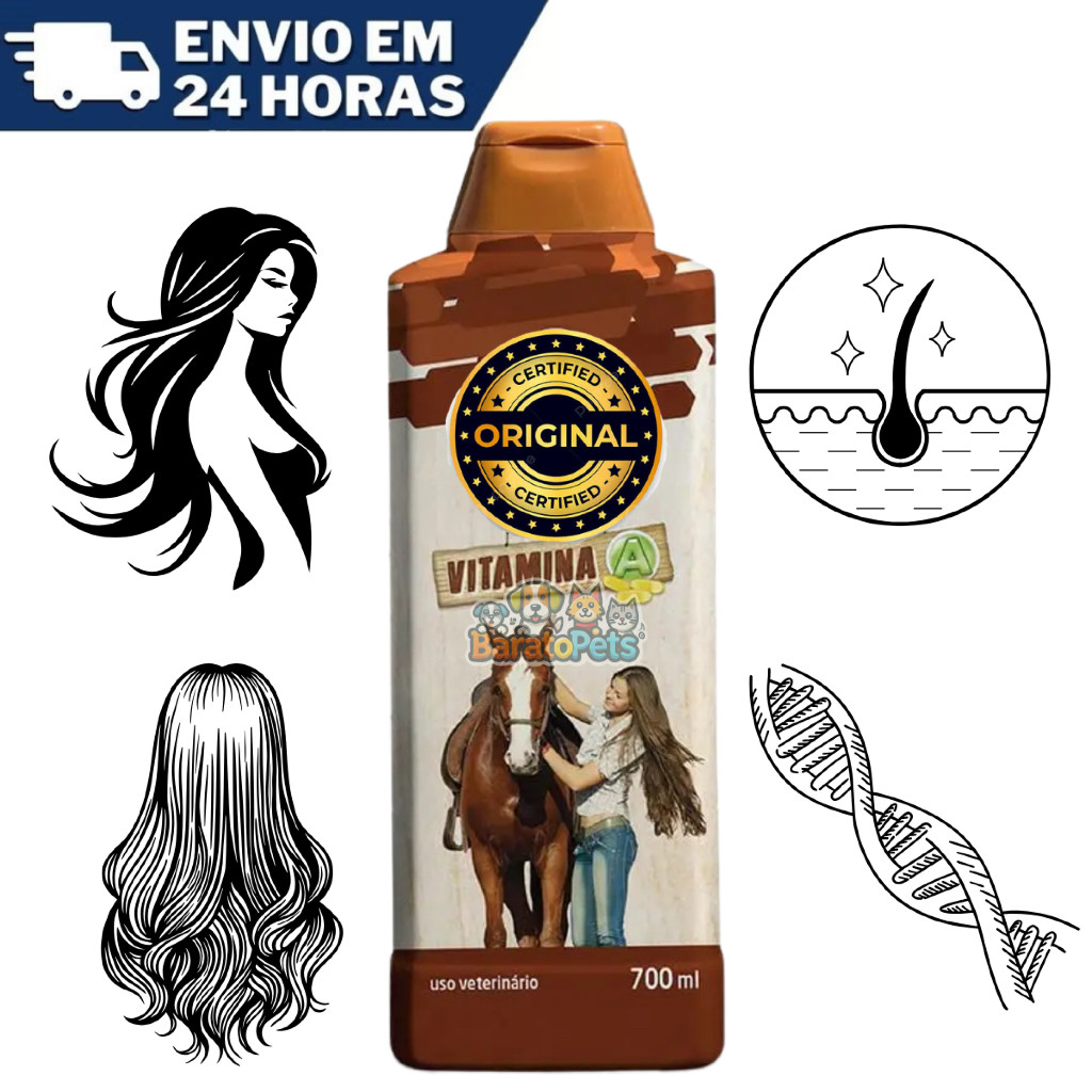 Shampoo de Cavalo Good Horse - Brilho e Saúde para Crinas e Pelos BARATOPETS em Oferta na Shopee