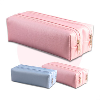 Estojo Escolar Duplo Feminino 2 Divisórias Organizador Sintético Candy Grande 96 Lápis em Oferta na Shopee