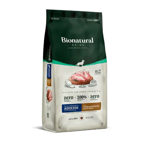 Ração Special Dog Bionatural Prime Raças Médias e Grandes AD Frango 10,1Kg - Pets