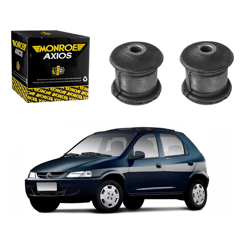 Par Bucha Bandeja Dianteira Celta 1.0 2000 A 2005 - Spare Parts and Accessories for Vehicles