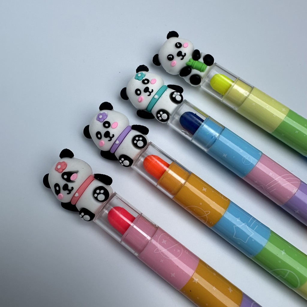 Marca-Texto Gel Panda Troca Ponta - Unidade