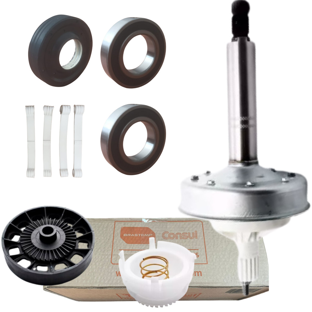 Kit Mecanismo Compativel Brastemp E Consul Mini Original Bwk12 Cwe08  Cwh12 Cwe11 Bwh12 Cwe08