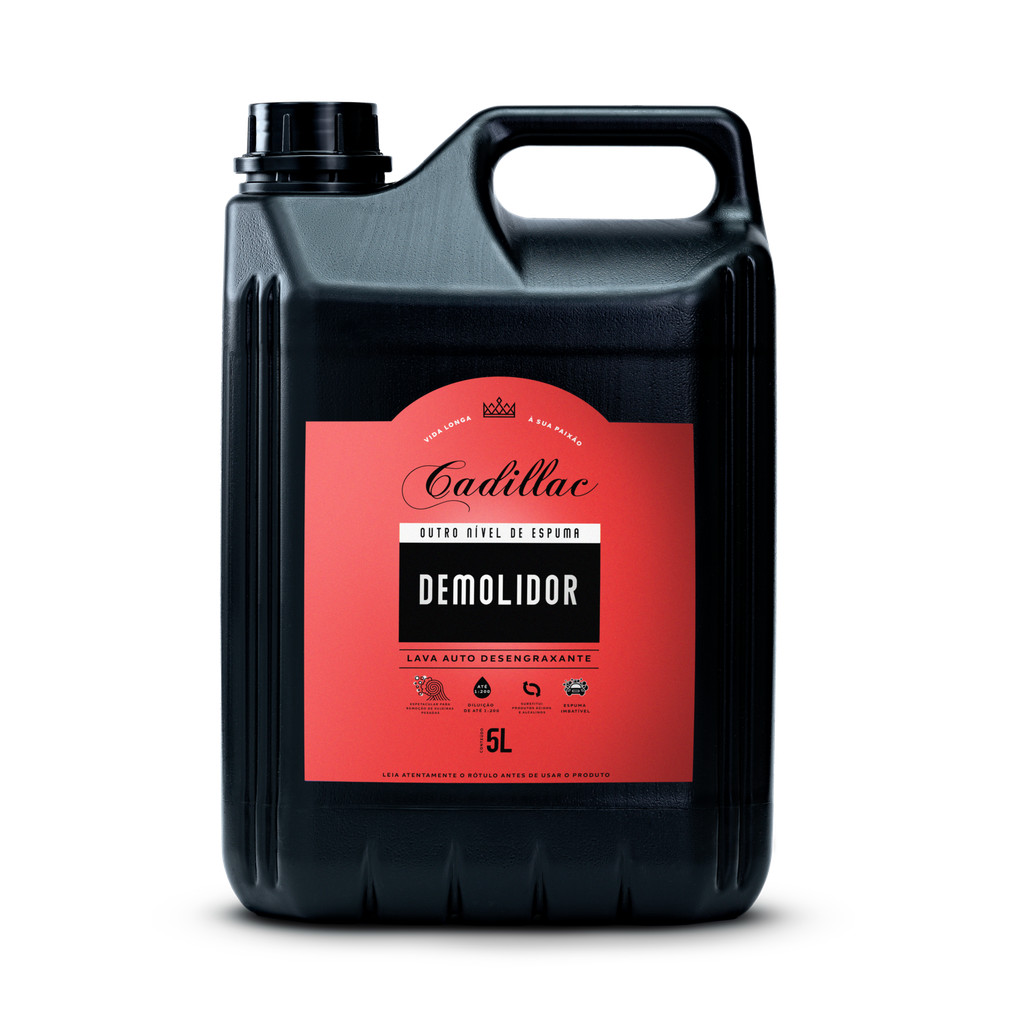 Demolidor Shampoo Desengraxante Automotivo 5l Cadillac