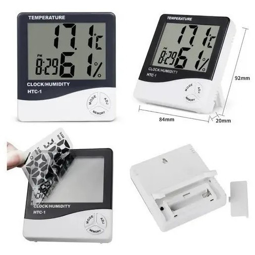 Sensor Externo Do Medidor De Umidade E Temperatura Higrômetro Térmico