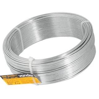 Arame Galvanizado 2.11mm Rolo 1kg BWG 14 VONDER em Oferta na Shopee