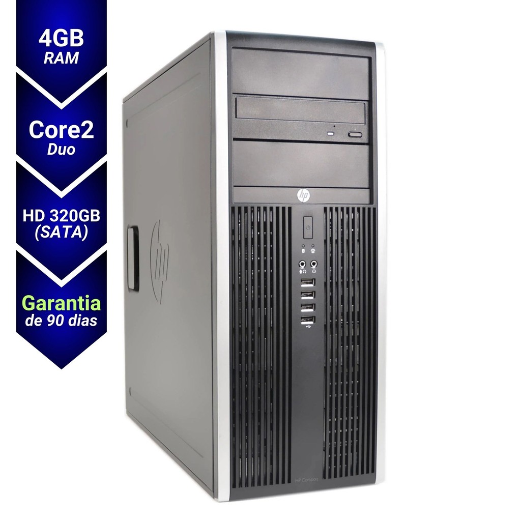 Computador CPU Hp Compaq Elite 6000 Core 2 Duo / 4gb Ram / 250gb Hd