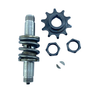 Eixo com Mola Pinhão Porca e Chaveta Bicicleta Motorizada em Oferta na Shopee