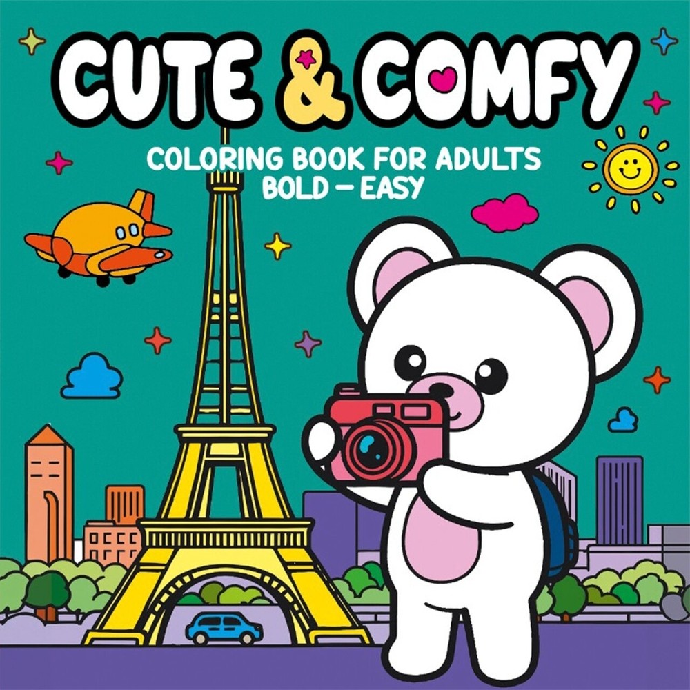 Cute & Comfy - Coloring Book for Adults 06