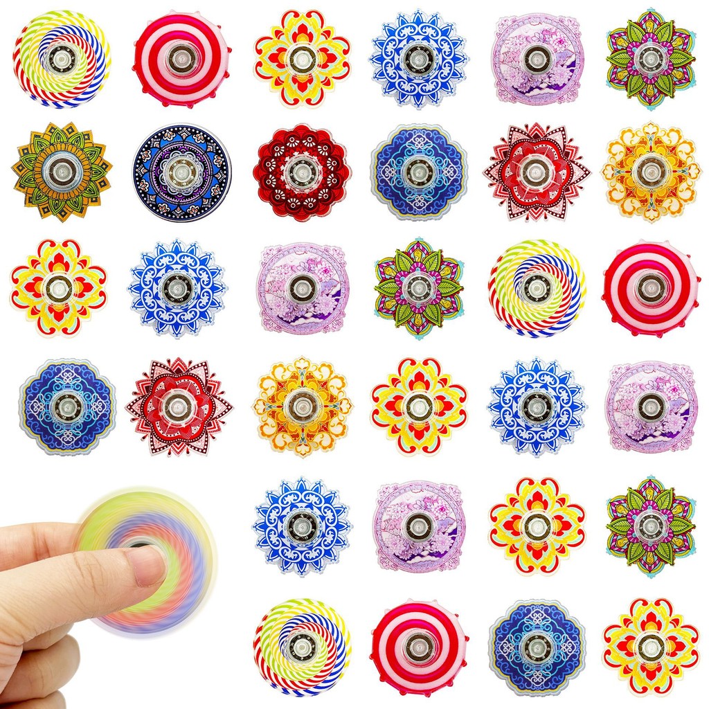 【3pcs】Colorido pequeno giratório giratório giratório giratório giratório giratório giratório giratório