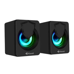 Caixa de Som Kisonli Echoforge L1030, 5W, USB, Preto, ECF-L1030-BL02