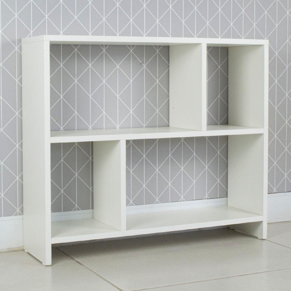 Rack Nicho Aparador Branco para TV Sala Quarto Escritorio em Oferta na Shopee