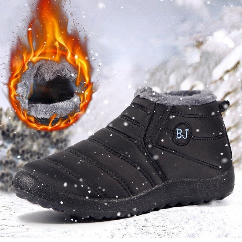 Bota De Neve De Inverno Leve Impermeável Antiderrapante Unissex em Oferta na Shopee