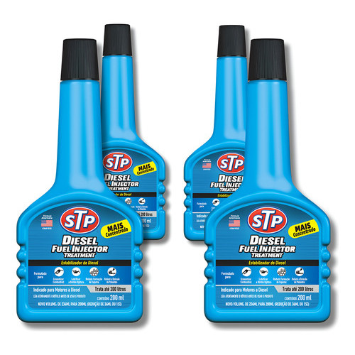Aditivo Fuel Injector Treatment STP Motor A Diesel 4 Unidades - Spare Parts and Accessories for Vehicles