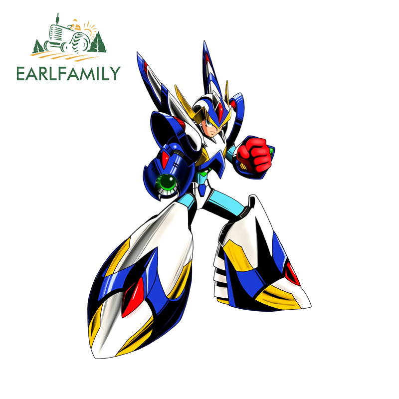EARLFAMILY Rockman Adesivos De Carro Humorístico Motocicleta Pára-Brisa Geladeira Frasco Armazenamento Decalque Vinil Oc