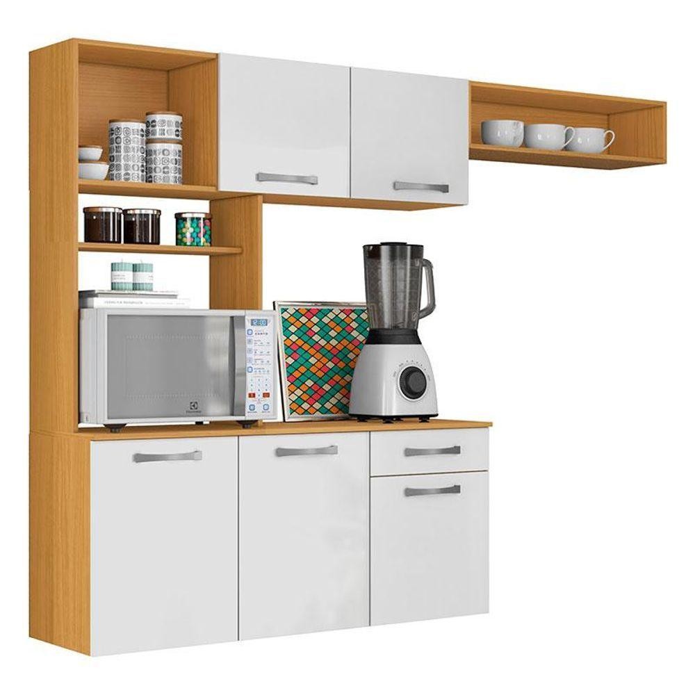 Cozinha Suspensa Nanda Cinamomo Branco - Aramóveis em Oferta na Shopee