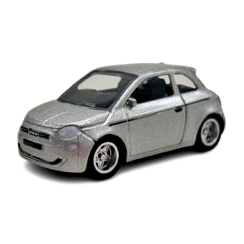 Fiat 500 Prata 1:64 CKS