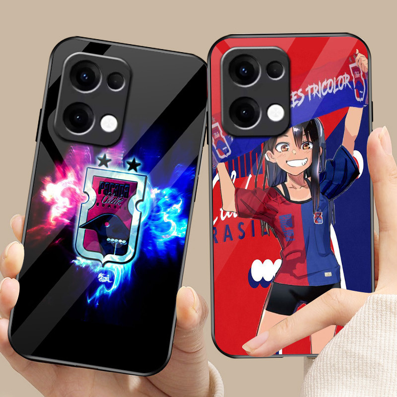 parana clube 01 Capa De Telefone De Vidro Para Oppo A54 A74 4G A79 5G A94 A3X Reno 11 12 13 11F 12F 13F 10 8