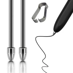 2x Ponteiras De Titânio + 1x Extrator Para Samsung Tab S10 FE+ 13.1 X620