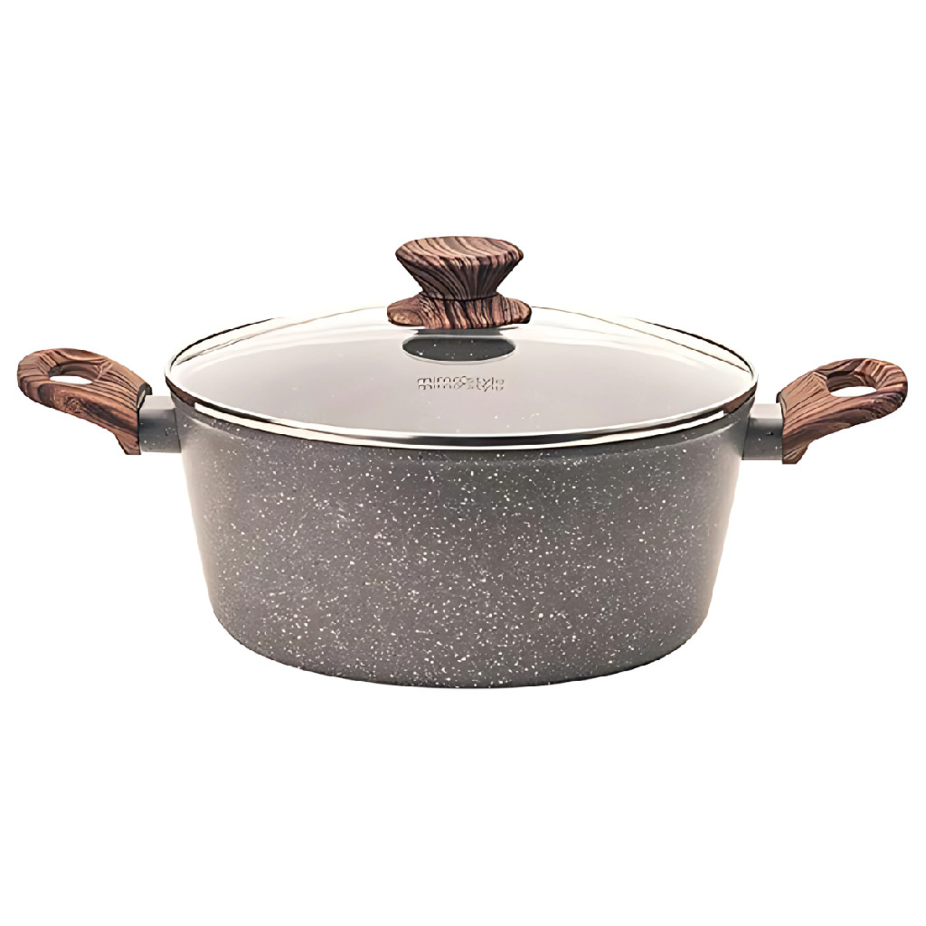 Caçarola Cerâmica 20cm Mimo Style Cook Grafito