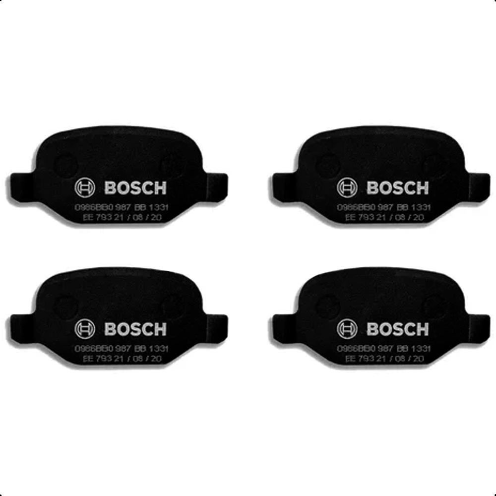Jogo Pastilha de Freio Traseira Bosch Fiat 500/ Linea em Oferta na Shopee