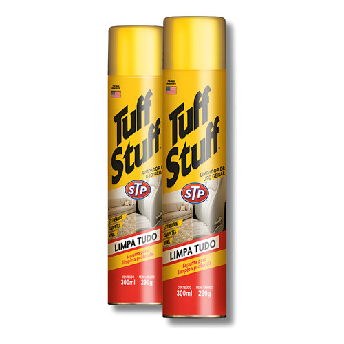 Kit 2 Tuff Stuff Espuma Para Limpeza Profunda 300ml Original - Home & Living