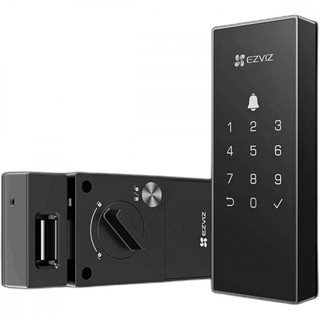 Fechadura digital EZVIZ DL03 Wifi CS-DL03-R100-WP-BK Preto em Oferta na Shopee