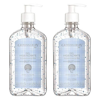 Kit Álcool Gel 70% Giovanna Baby Blue 2 Unidades 500 ml em Oferta na Shopee