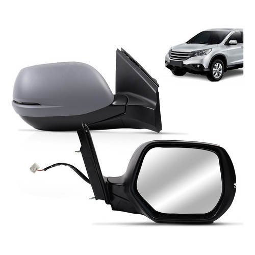 Par Retrovisor Crv 12 13 2014 2015 2016 Elétrico Com Pisca