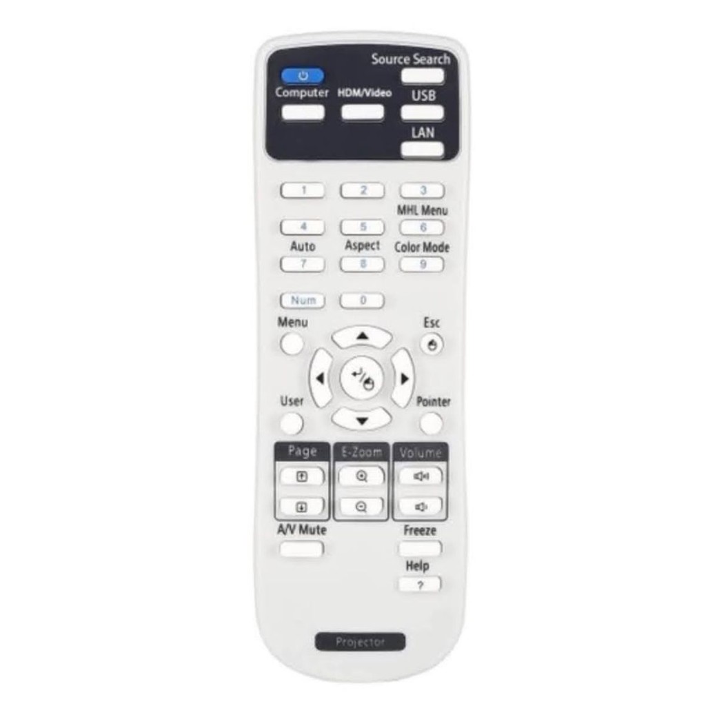 Controle Compatível Com Projetor Epson 3220 5230 S18 S17 X24