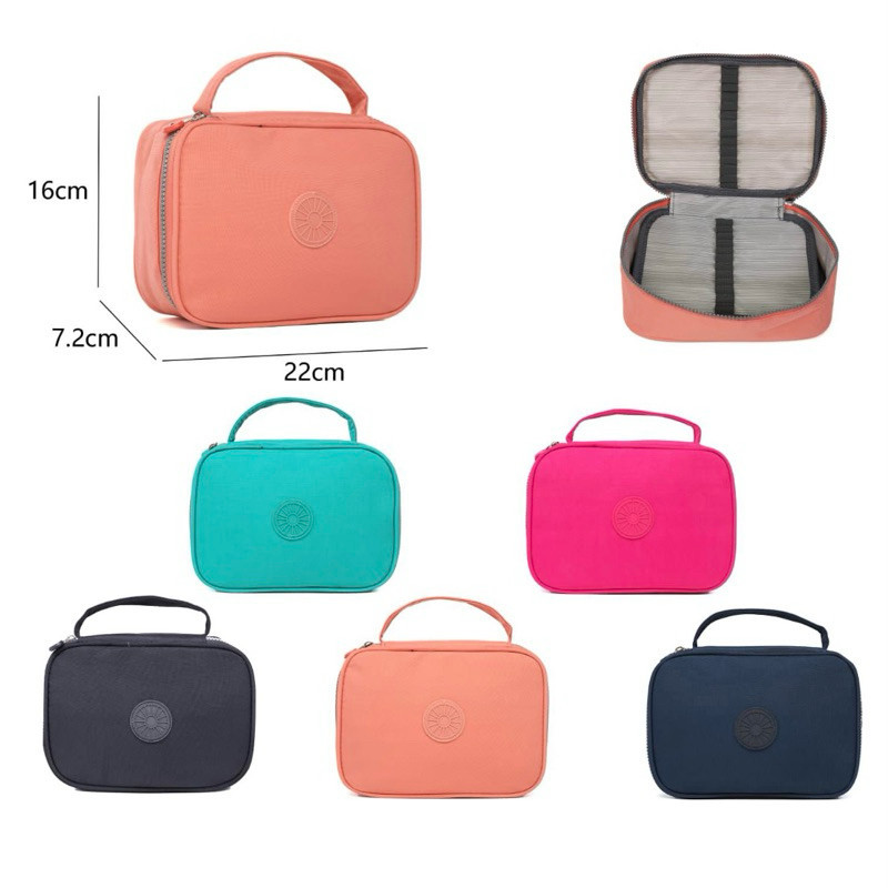 Estojo Bolsa Escolar Juvenil Box 1Divisoria Nécessaire Organizador de Canetas Maquiagem Unissex