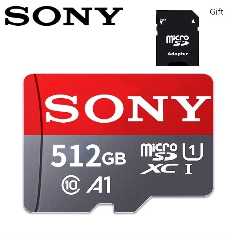 BUHO ❤️ Para SONY 1024GB Cartão microSD 64GB/128GB/256GB/512GB